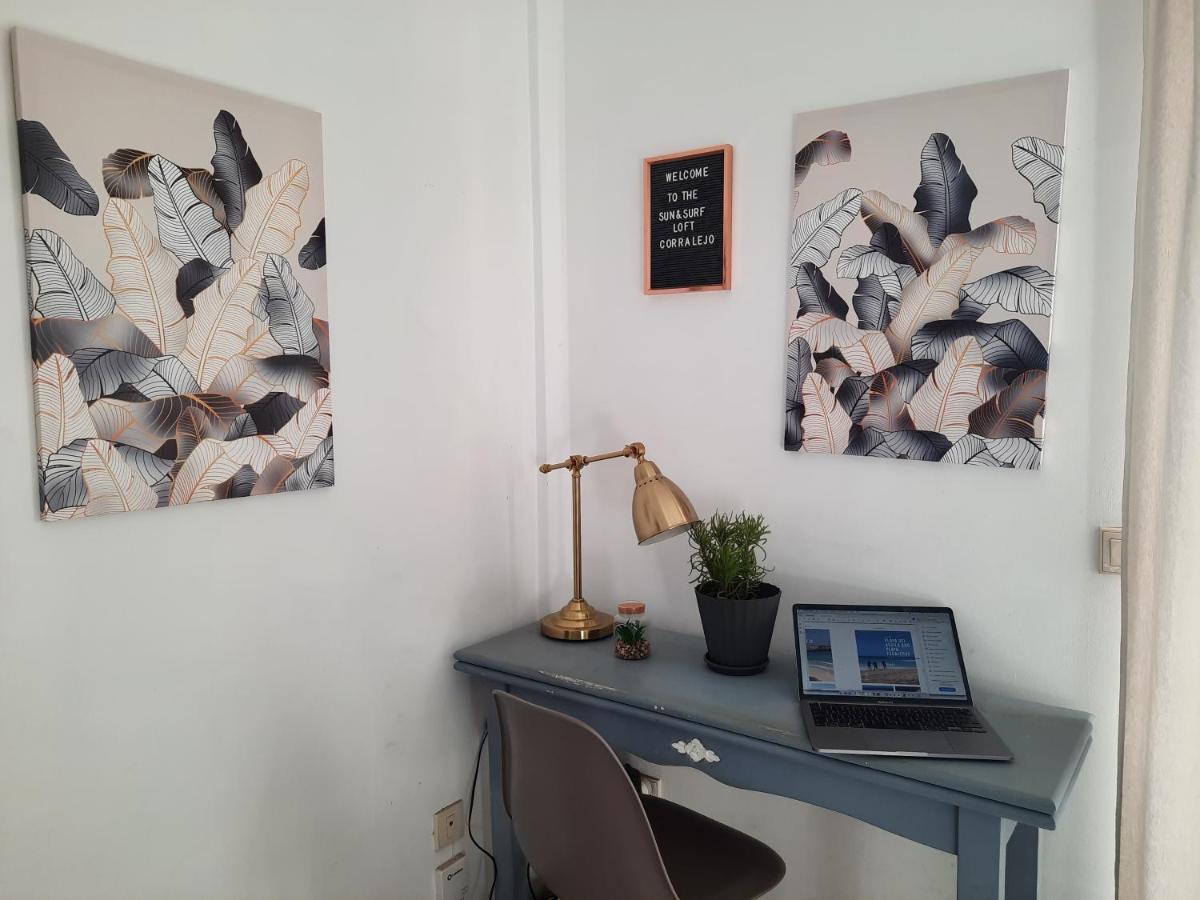Sun & Surf Loft, Near Main Street And Beach, Wifi Fiber, Winter Garden With Sea View Corralejo Ngoại thất bức ảnh